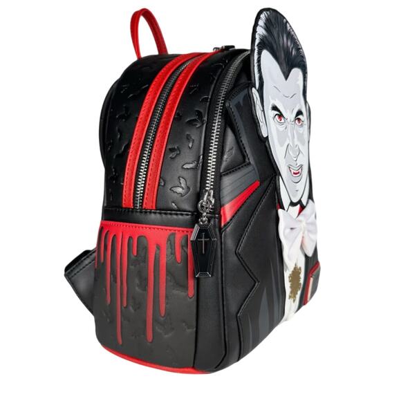 Loungefly Universal Studios Dracula Mini Backpack NWT main image 5